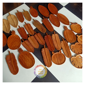 Bandeja de Madera Artesanal, Vajilla de Madera Natural Ecológica - Caryln - Product Image 1