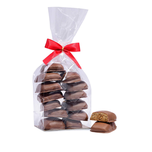 Venta de fábrica Logotipo de impresión de huecograbado personalizado Bolsa plana de plástico OPP para embalaje de dulces de piruleta con lazos de torsión - Product Image 4