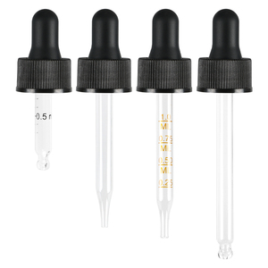 พลาสติก PP สีดำขนาด20-400ประกอบกับหลอดยางปิเปตแก้วแกะสลัก (เครื่องหมายจบการศึกษาที่.25, .5, .75, <span class=keywords><strong>1</strong></span>มล.) - Product Image 5