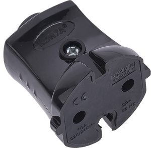 16A 250V Non Grounded Female Cable <b>Socket</b> - Product Image 2