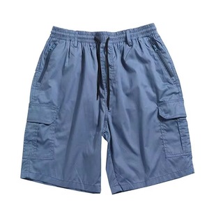 2025 pantalones cortos Cargo de verano para hombre, pantalones cortos ligeros de secado rápido con bolsillos, diseño personalizado OEM - Product Image 3