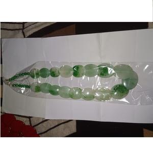 Collier en résine plaqué or rose de décoration de bijoux élégants directs d'usine avec pendentif de chaîne de perles multicolores chaîne de vague d'eau - Product Image 4