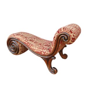 Tumbona larga de lujo Veronica de alta calidad para dormitorio, oficina, muebles de sala de estar - Product Image 3