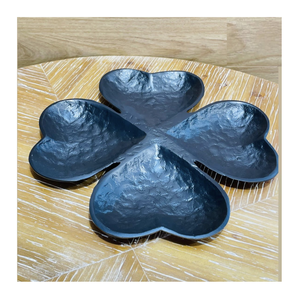 Plat de service rond en métal pour fruits Bol décoratif Décoration d'hôtels et de cuisine Vaisselle Vaisselle Plateau de service plaqué or - Product Image 5