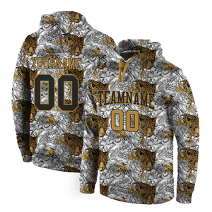 Sudadera con capucha de sublimación de esqueleto de alta calidad, ropa de calle mezclada de algodón para hombre, sudaderas con capucha deportivas con estampado de calavera 3D - Product Image 6
