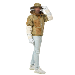 2025 MEILLEURE veste d'apiculture en coton de haute qualité pour adultes Meilleure vente Dernière conception Veste d'apiculture de qualité professionnelle OEM - Product Image 5