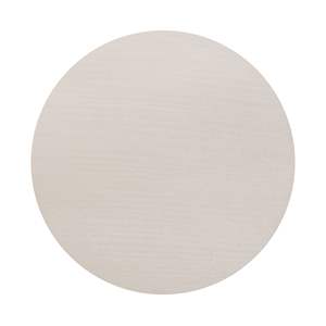 Table d'appoint simple Jida en aluminium avec plateau en bois de teck finition blanche pour une utilisation en intérieur et en extérieur. - Product Image 4