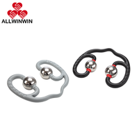 ALLWINWIN RMB66 Balle de massage à rouleaux - Masseur en acier inoxydable pour les jambes, le cou, la fasciite plantaire et les points de pression des pieds