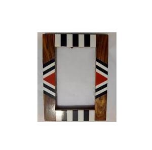 Marco de Fotos de Madera y Resina de Diseño Hermoso Hecho a Mano para Mesa de Hogar, Artículo Decorativo para Pared de Oficina y Hogar - Product Image 4