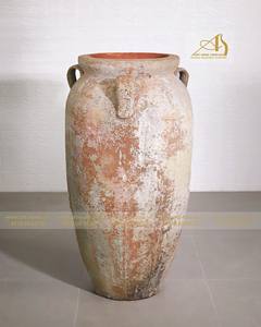 Atlantis AN546H110 Pot de fleur en céramique galvanisé moderne pour plantes d'extérieur Décoration de jardin Hôtels Usage domestique Vietnam - Product Image 4