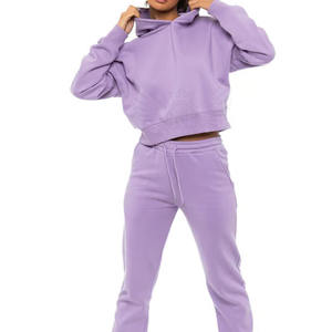 New Design Custom Logo <b>Crop</b> <b>Top</b> Hoodie Women Casual Soft Cotton Print Cropped Hoodie Women - Product Image 2