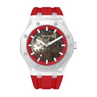 Montre mécanique à cadran MOD pour homme avec affichage analogique Diver avec fenêtre en cristal résistante à l'eau