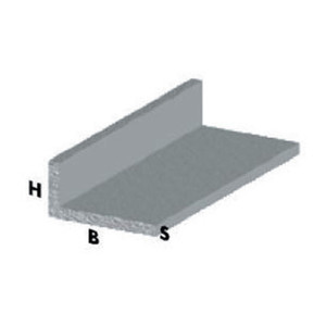Profilo Cromo H.200 Cm Largo 20x10x1 Mm - Product Image 1