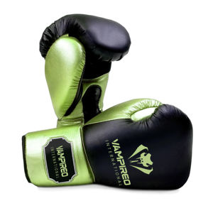 Guantes de boxeo de color con logotipo personalizado, guantes de boxeo de cuero PU resistentes al desgarro con soporte para muñeca, capacidad de marca superior HS - Product Image 4