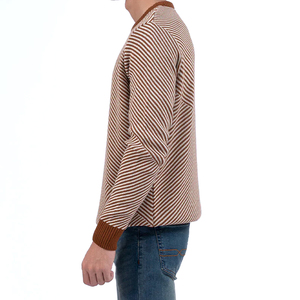 Premium hommes pull automne hiver nouveau col rond à manches longues personnalisé Top qualité tricot hommes laine pull - Product Image 3