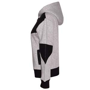 Sudadera unisex de talla grande con capucha y bolsillo con cremallera, chándal liso con logotipo personalizado bordado OEM para otoño, venta al por mayor - Product Image 6