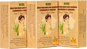 Jabón corporal de hierba de limón natural hecho a mano en Vietnam para uso en Spa - Product Image 3