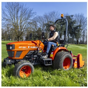Tracteur utilitaire miniature professionnel Kubota EK1 261, 26 CV, moteur diesel 3 cylindres, 4 roues motrices, équipement de gestion des terres agricoles - Product Image 1