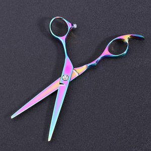 Ciseaux de coupe de cheveux 6.6 pouces Ciseaux de coiffeur en acier inoxydable Ciseaux de coupe de cheveux extra pointus enduits de titane - Product Image 4