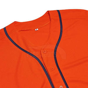 Ropa deportiva, camiseta de béisbol de color personalizado, camiseta de béisbol de secado rápido, camiseta de béisbol ajustada para hombre - Product Image 4