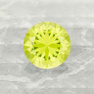 Gema suelta de YAG amarillo neón - Product Image 5