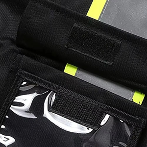 เสื้อกั๊กสะท้อนแสงเสื้อกั๊กนิรภัยมีหลายกระเป๋าเสื้อกั๊กนิรภัยเสื้อโค้ทแบบมีหลายกระเป๋า - Product Image 3