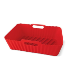 Guardini Molde de silicona para bizcocho de ciruela con asas (22x15cm) Rojo, para freidora de aire, utensilios y moldes de repostería, Modelo 69320MAIR - Product Image 2