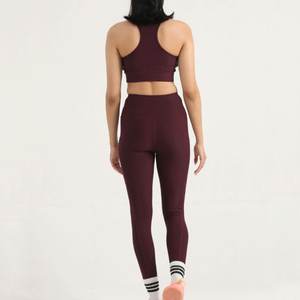 Conjunto de Yoga Personalizable para Hombre, Diseño a Cuadros, Logotipo Frontal, Talla Grande, Cintura Elástica, Transpirable, Hecho para Uso en Exteriores - Product Image 5