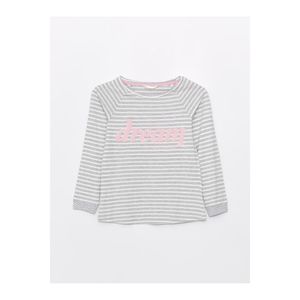 Set pigiama da donna a girocollo ricamato a maniche lunghe - Product Image 4