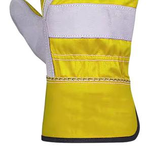 NEW Arrival Gants de travail en cuir Gréeur canadien Gants WOking Gants de sécurité en cuir de vache fendu Meilleure protection en main - Product Image 4