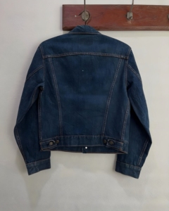 Chaqueta vaquera de talla grande de gran calidad con bolsillos personalizados 100 gramos Peso de tela Cierre de botón informal Diseño de moda - Product Image 2