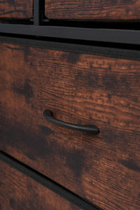 8-Drawer Freestanding Fabric Dresser Cabinet Durable MDF Wood <b>Storage</b> Furniture for Bedroom - Product Image 5