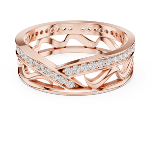 Anillo con texto personalizado de 14K, joyería de moda - Product Image 2