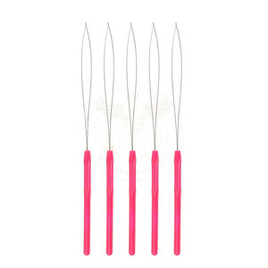 Top Selling Stainless Steel Loop Needle Hair Extension Tool with 3 Year Warranty for Salon Use and Micro <b>Bead</b> <b>Threading</b> - Product Image 2