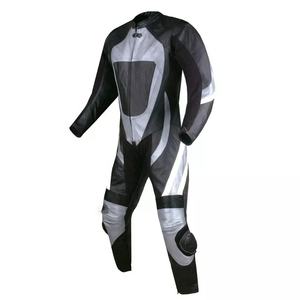 Traje de Motociclismo de Cuero Personalizado de Último Diseño, Pantalones y Chaqueta con Función de Secado Rápido para Hombre, Verano/Invierno - Product Image 2