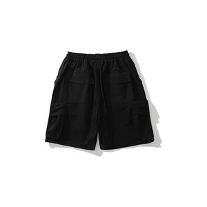 Short de fitness d'été en coton pour hommes à la mode grande taille imprimé personnalisé vêtements de rue décontractés avec poches pour les sports d'été - Product Image 6
