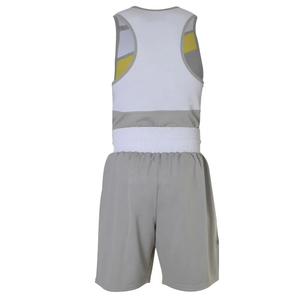 Ensemble de veste et short de boxe sur mesure, logo frontal, spandex, polyester, short MMA, short BJJ, tricot, taille élastique, ensemble de short d'arts martiaux - Product Image 3