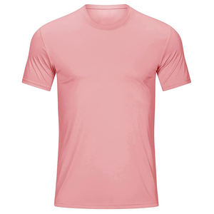 T-shirt en gros pour hommes confortable à séchage rapide respirant anti-rétrécissement anti-rides anti-boulochage T-shirt pour hommes à la nouvelle mode - Product Image 5