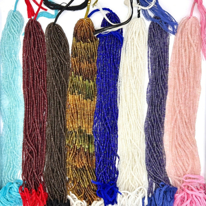 ลูกปัดอะพาไทต์สีฟ้า3-5มม. ลูกปัดหลวมสำหรับเครื่องประดับแฮนด์เมด - Product Image 3