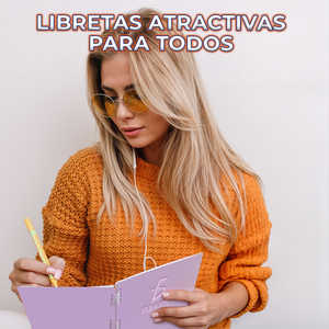 Quaderno a Righe da 80 Pagine con Copertina Laminata in PP Resistente e Rilegatura a Spirale Metallica - Product Image 5