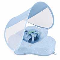 Flotteur de bain pour bébé non gonflable avec auvent amovible et siège réglable K7903Pro