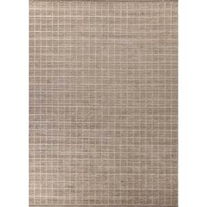 Alfombra de Lana Tejida a Mano Saga, Beige Marrón a Rayas, Rectangular Grande, Alfombra de Yute para Pasillo, Alfombra Suave Hecha a Mano para el Hogar -Hwl-163 - Product Image 1