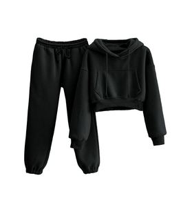 ใหม่ชุดวอร์มพิมพ์ลายสีพื้นสำหรับทั้งชายและหญิงชุดวิ่งจ๊อกกิ้งขนแกะมีซิปมีฮู้ดสำหรับฤดูหนาว - Product Image 1