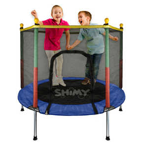 Château gonflable pour enfants de 3 à 12 ans, trampoline avec filet de sécurité - Product Image 1