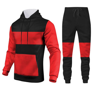Survêtement écologique en tissu de polyester recyclé avec veste à demi-fermeture éclair et joggers assortis - Product Image 6