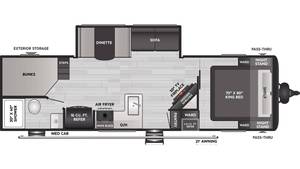 2026 Used Keystone C-o-l-e-m-a-n L-a-n-t-e-r-n 28BHS - Product Image 2