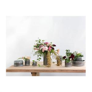 แจกันโชว์ดอกไม้ทำจากโลหะขัดเงาเงางามสำหรับการจัดวางบ้านร่วมสมัยและสร้างบรรยากาศ - Product Image 6