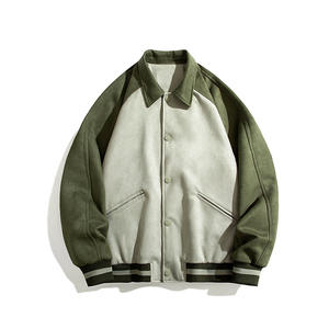 Chaquetas Varsity personalizadas en blanco Varsity Chenille parches Letterman Varsity Oversized CollegeBaseballjacket para hombres DDP Shipping - Product Image 1