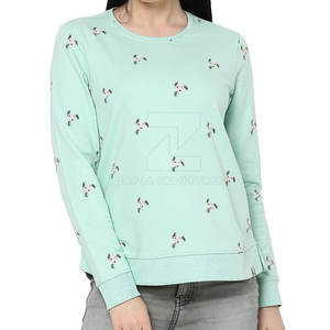 Sudaderas transpirables de manga larga para mujer, sudaderas de gran tamaño para mujer, sudaderas 100% de algodón para mujer - Product Image 1