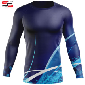 Logo personnalisé Judo Formation Gym Tops 2025 Compression T Shirt Hommes Courir Mma Sublimation Bjj Classé Rash Guard - Product Image 1